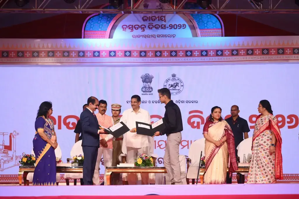 12th State Level National Handloom Day Exhibition in Bhubaneswar